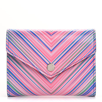 LOUIS VUITTON Epi Tropical Victorine Wallet Blue Rose