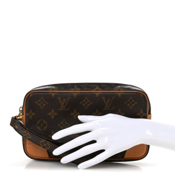 LOUIS VUITTON Monogram Pochette Marly Dragonne 22
