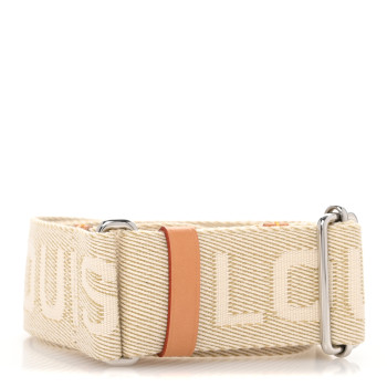 LOUIS VUITTON Monogram Utility Crossbody Bandouliere Shoulder Strap Beige