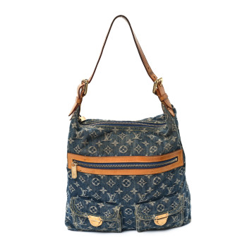 LOUIS VUITTON Denim Baggy GM Blue LOUIS VUITTON Denim Baggy GM Blue