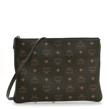 MCM Visetos Medium Crossbody Pouch Sea Turtle