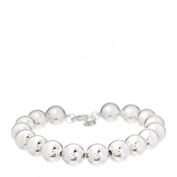TIFFANY Sterling Silver 10mm HardWear Ball Bracelet