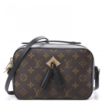 LOUIS VUITTON Monogram Saintonge Black LOUIS VUITTON Monogram Saintonge Black