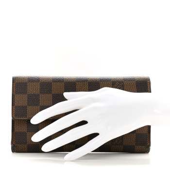 LOUIS VUITTON Damier Ebene Porte Tresor International Wallet