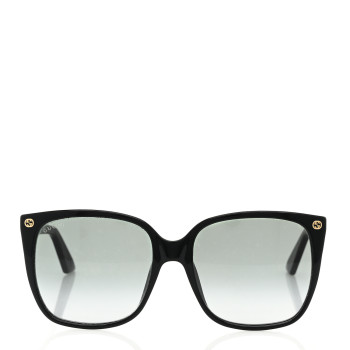GUCCI Acetate GG Sunglasses GG0022S Black