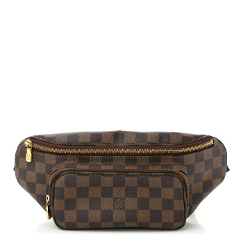 LOUIS VUITTON Damier Ebene Melville Bum Bag