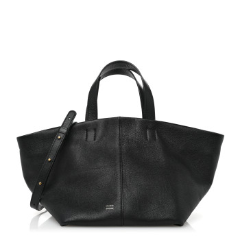 MANSUR GAVRIEL Calfskin Tulipano Bag Black MANSUR GAVRIEL Calfskin Tulipano Bag Black