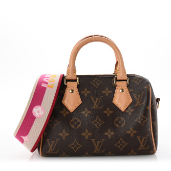 LOUIS VUITTON Monogram Speedy Bandouliere 20 Fuchsia LOUIS VUITTON Monogram Speedy Bandouliere 20 Fuchsia