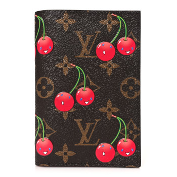 LOUIS VUITTON LV X TM Cerises Passport Cover