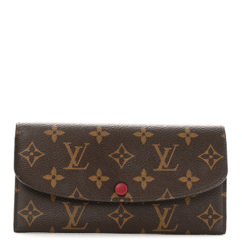 LOUIS VUITTON Monogram Emilie Wallet Fuchsia LOUIS VUITTON Monogram Emilie Wallet Fuchsia