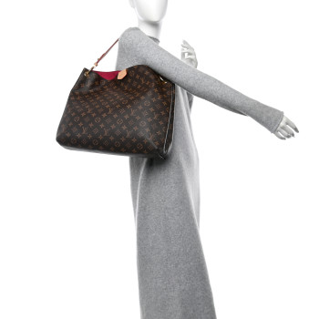 LOUIS VUITTON Monogram Graceful MM Pivoine