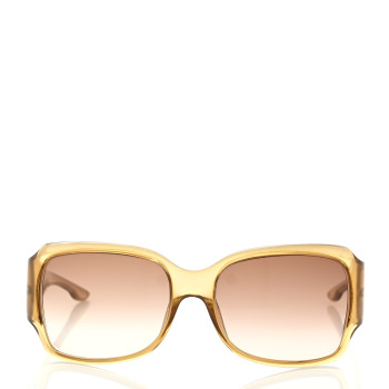 CHRISTIAN DIOR Acetate Crystal Night 3 Sunglasses Gold