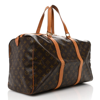 LOUIS VUITTON Monogram Sac Souple 45