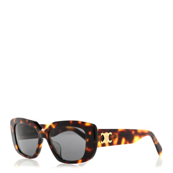 CELINE Acetate Sunglasses CL 40216U Blonde Havana