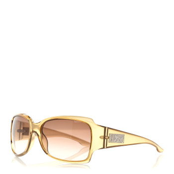 CHRISTIAN DIOR Acetate Crystal Night 3 Sunglasses Gold
