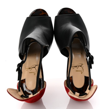 CHRISTIAN LOUBOUTIN Morphee Calfskin Suede Barbara 120 Peep Toe Pumps 39 Version Testa Di Moro