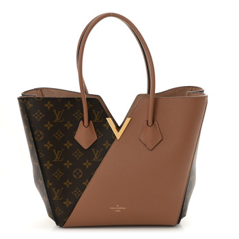 LOUIS VUITTON Calfskin Monogram Kimono Tote Bois de Rose
