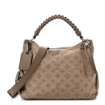 LOUIS VUITTON Mahina Beaubourg Hobo MM Galet