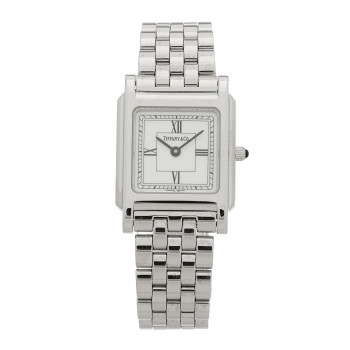 TIFFANY Stainless Steel 24mm Classic Square Quartz Watch