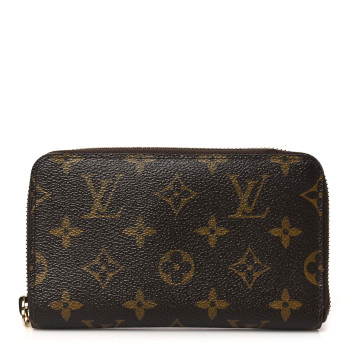 LOUIS VUITTON Monogram Zippy Compact Wallet