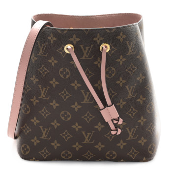 LOUIS VUITTON Monogram Neonoe MM Rose Poudre