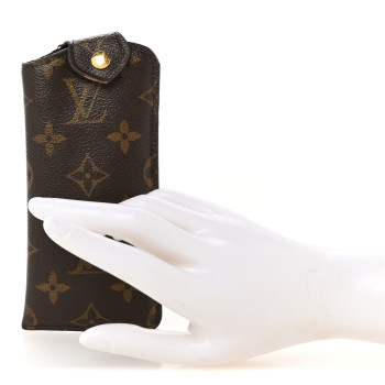 LOUIS VUITTON Monogram Etui a Lunettes PM Eyeglass Case