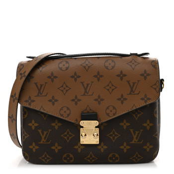 LOUIS VUITTON Reverse Monogram Pochette Metis LOUIS VUITTON Reverse Monogram Pochette Metis