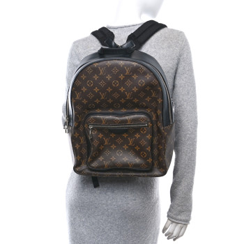 LOUIS VUITTON Monogram Macassar Josh Backpack