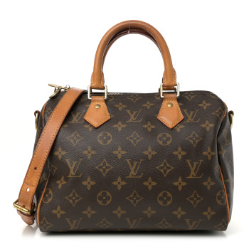 LOUIS VUITTON Monogram Speedy Bandouliere 25
