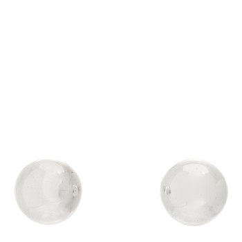 TIFFANY Sterling Silver 10mm HardWear Ball Earrings
