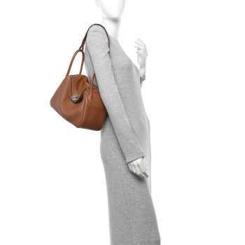 HERMES Taurillon Clemence Lindy 26 Gold