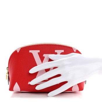 LOUIS VUITTON Monogram Giant Cosmetic Pouch Rouge