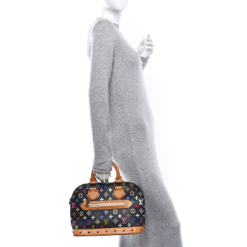 LOUIS VUITTON Monogram Multicolor Alma Black