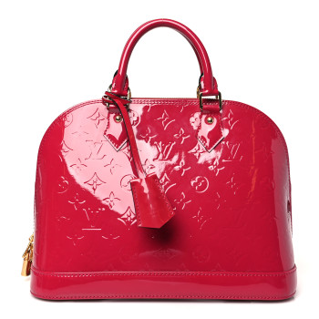LOUIS VUITTON Vernis Alma PM Rose Indien