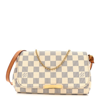 LOUIS VUITTON Damier Azur Favorite PM
