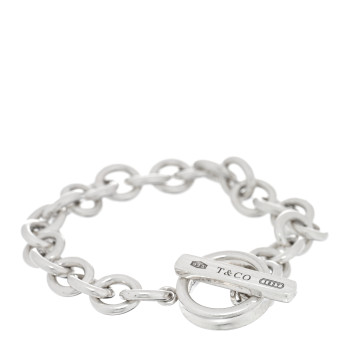 TIFFANY Sterling Silver 1837 Toggle Bracelet