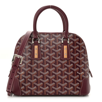 GOYARD Goyardine Mini Vendome Burgundy