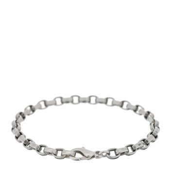 TIFFANY Sterling Silver Chain Link Bracelet