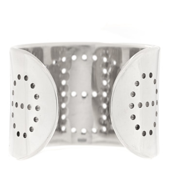 HERMES Sterling Silver Eclipse Cuff