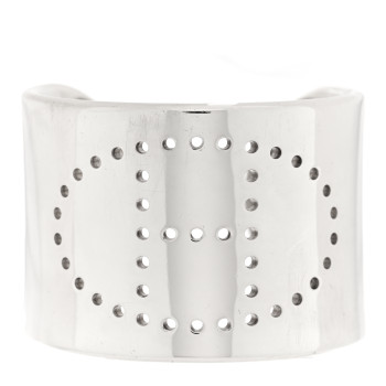 HERMES Sterling Silver Eclipse Cuff
