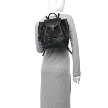 LOUIS VUITTON Empreinte Montsouris NM Backpack Black LOUIS VUITTON Empreinte Montsouris NM Backpack Black