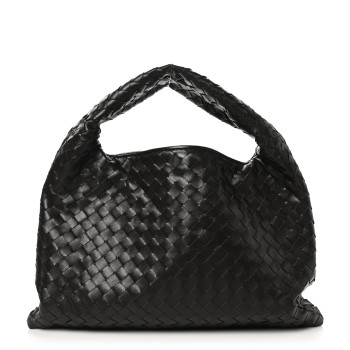 BOTTEGA VENETA Calfskin Intrecciato Small Hop Fondant