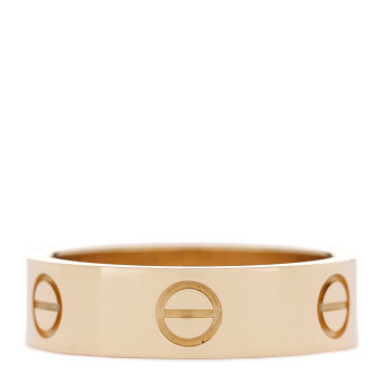 CARTIER 18K Yellow Gold 5.5mm LOVE Ring 56 7.75