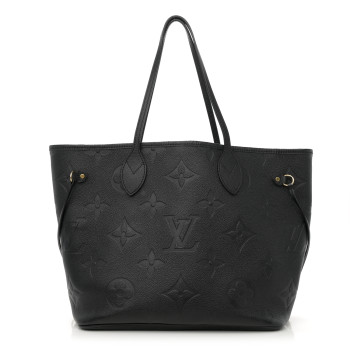 LOUIS VUITTON Empreinte Monogram Giant Neverfull MM Black LOUIS VUITTON Empreinte Monogram Giant Neverfull MM Black