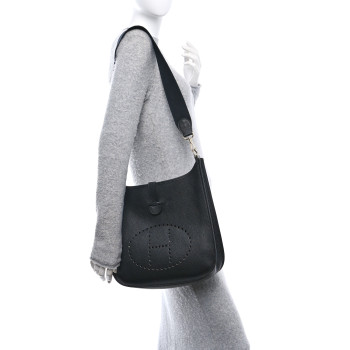 HERMES Ardennes Evelyne GM Black