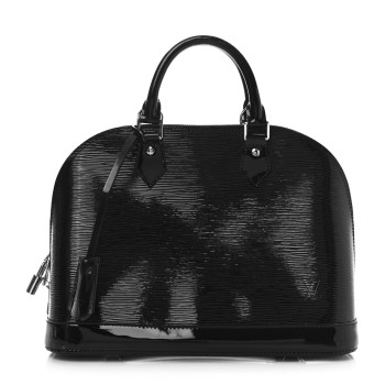 LOUIS VUITTON Electric Epi Alma PM Black