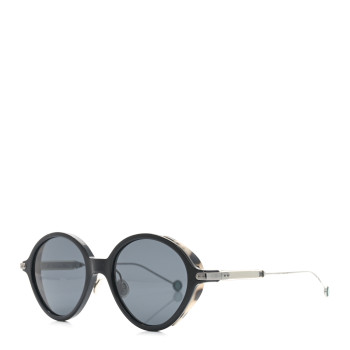 CHRISTIAN DIOR Acetate Umbrage Round Sunglasses Tortoise Black