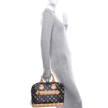 LOUIS VUITTON Monogram Multicolor Alma Black