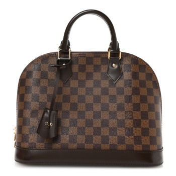 LOUIS VUITTON Damier Ebene Alma MM