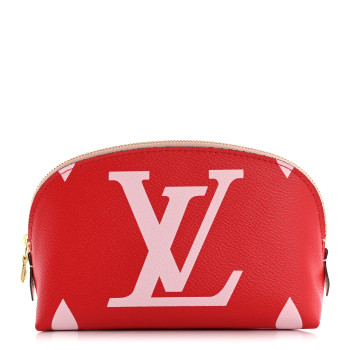 LOUIS VUITTON Monogram Giant Cosmetic Pouch Rouge